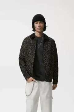 ZARA レオパード　カバーオール