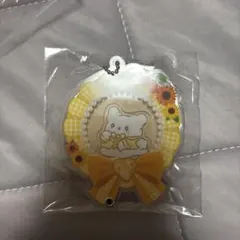 はなまるおばけ　ロゼット　カスタムキーホルダー