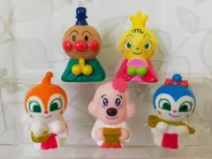 アンパンマン　指人形　ひなまつり　5体セット　①