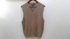 Polo Ralph Lauren　ラルフローレン リネン ニット ベスト　麻