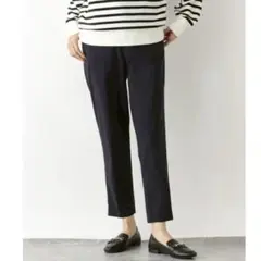 【GLOBAL WORK グローバルワーク】　スゴラクスリムテーパードパンツ　黒