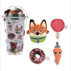 ズートピア　ぬいぐるみキーホルダー・キーチェーンセット