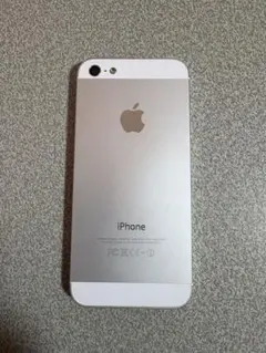 【美品】iPhone5 ホワイト 16GB