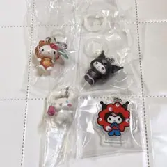 サンリオ ケロケロパーティー めじるしアクセサリー キティ クロミ シナモン