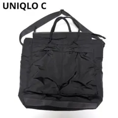 未使用級　ユニクロ　UNIQLO:C 2WAY　ユーティリティバッグ ブラック