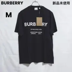 BURBERRY バーバリー ロゴTシャツ 黒 L - メルカリ