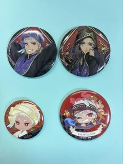 ツイステ カプセル缶バッジコレクション スカラビア寮 カリム ジャミル