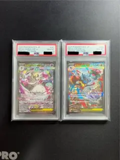 【PSA10 連番‼️】 メガサーナイトex SAR、メガルカリオex SAR
