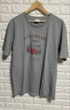 Volkswagen Type 2 プリント Tシャツ グレー LLのサムネイル