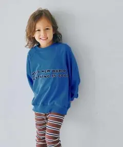 p.premier イロチ買いしたいスプリングロゴトレーナー