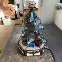 友*@様 ビンテージ オーナメントグラス ステンドグラス クリスマスツリー 高さ