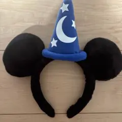 ディズニー ミッキー耳 魔法使い帽子カチューシャ
