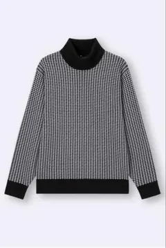 【いいね不要】GU タートルネックチドリセーター