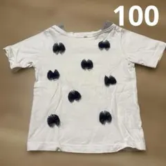 3can4on 半袖Tシャツ リボン装飾 ホワイト 100cmのサムネイル