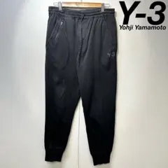希少 Y-3 上質 ジッパーフライ ロゴ プリント デザイン スウェット 