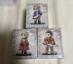 ファイナルファンタジータクティクス　ミニチュアフィギュアコレクション　3種セット