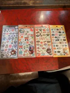 BONBON DROP正規品 和風キャラクターシール4シートセット