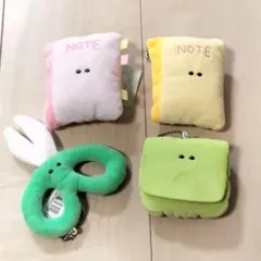 つぶらな瞳の文房具 4個セットのサムネイル