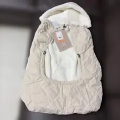 【新品未使用品】ベビー用 抱っこ紐ブランケット 防寒ケープ　ダウン80%