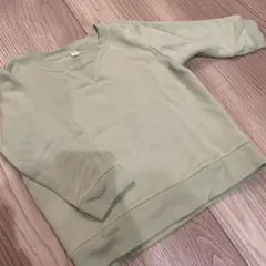 無印良品 グリーン 90cm トレーナー