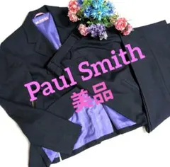 es18 ポールスミス セットアップ ダークグレー スーツ レディースM相当