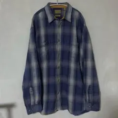 90s 00s STJOHN'S BAY オンブレチェック ヴィンテージ XL