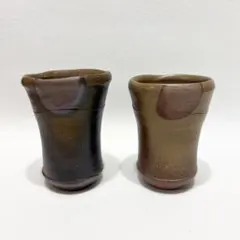 益子 橋本 秀一 高杯酒器×2客 - メルカリ