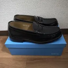 HARUTA ローファー ブラック