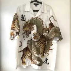 NEAT ALOHA L 龍 蛇 和柄 総柄 レーヨン ワコマリア サンサーフ NEAT ALOHA L 龍 蛇 和柄 総柄 レーヨン ワコマリア サンサーフ - メルカリ