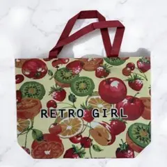 ★新品★RETRO GIRL トートバッグエコバックショップ袋まとめ売り可