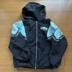 S.JENNI キッズ ウィンドブレーカー ブラック×ミント