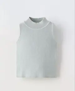 ZARA kids リブ編みニットトップスのサムネイル