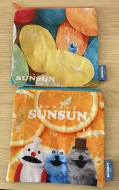 パペットスンスン　バラエティーコレクション　スクエアポーチ　ガチャ　新品未使用