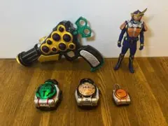 仮面ライダー鎧武 武器 フィギュア ロックシード セット