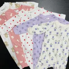 【最短翌日到着◎】H&M ロンパース 70 5点セット