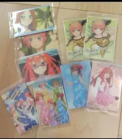 新品！　五等分の花嫁　ウエハース　カード　9枚セット　まとめ売り