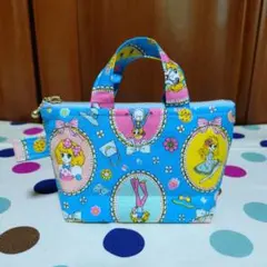 ハンドメイド レトロポップ パッチワークミニバッグ - メルカリ