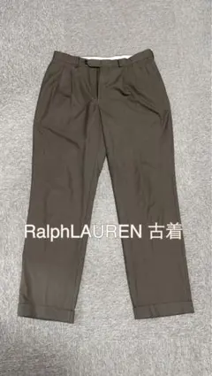 RalphLAUREN 古着 スラックス パンツ 千鳥柄