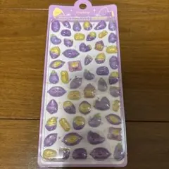 inamazy 3D embossed sticker シール さつまいも 芋