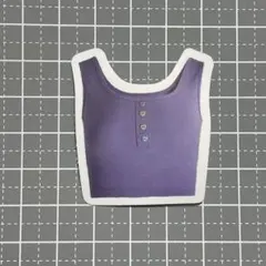 【B412】防水ステッカー 紫シリーズ 可愛い 韓国雑貨 タンクトップ