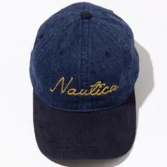 今週まで値下げ！NAUTICA デニム×コーデュロイ キャップ