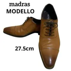 【希少サイズ】【美品】マドラス モデロ ストレートチップ ブラウン 27.5cmのサムネイル