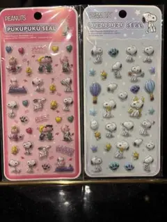 PEANUTS スヌーピー ぷくぷくシール