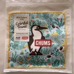 アサヒ　カラフルタオル　青　CHUMS Colorful　新品・未使用・非売品