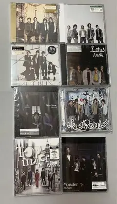 嵐 CD＋DVD 新品未開封　8枚セット(一部開封済み)