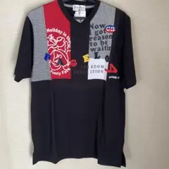 新品のパジェロの前V開きロゴ入りＴシャツのサムネイル