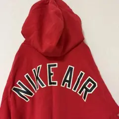NIKE ナイキ 刺繍ロゴ 裏起毛ジップパーカー