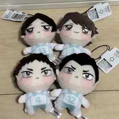 ハイキュー!! ちょぴぬいぷち 青葉城西 及川徹 岩泉一 金田一勇太郎