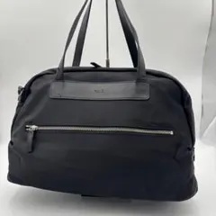 agnesb アニエスベー ボストン 大容量 トート 高耐久 ビジネス 旅行 黒
