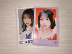 イコラブ　野口衣織　ミニフォトカード